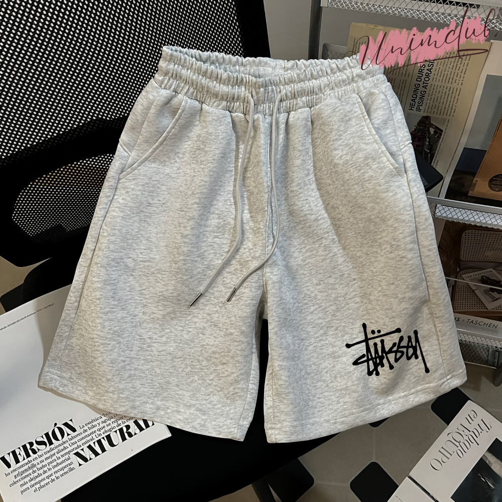 Quần Short Stusssy Chất Liệu Cotton 2 Da Cao Cấp Form Unisex Nam Nữ QN02