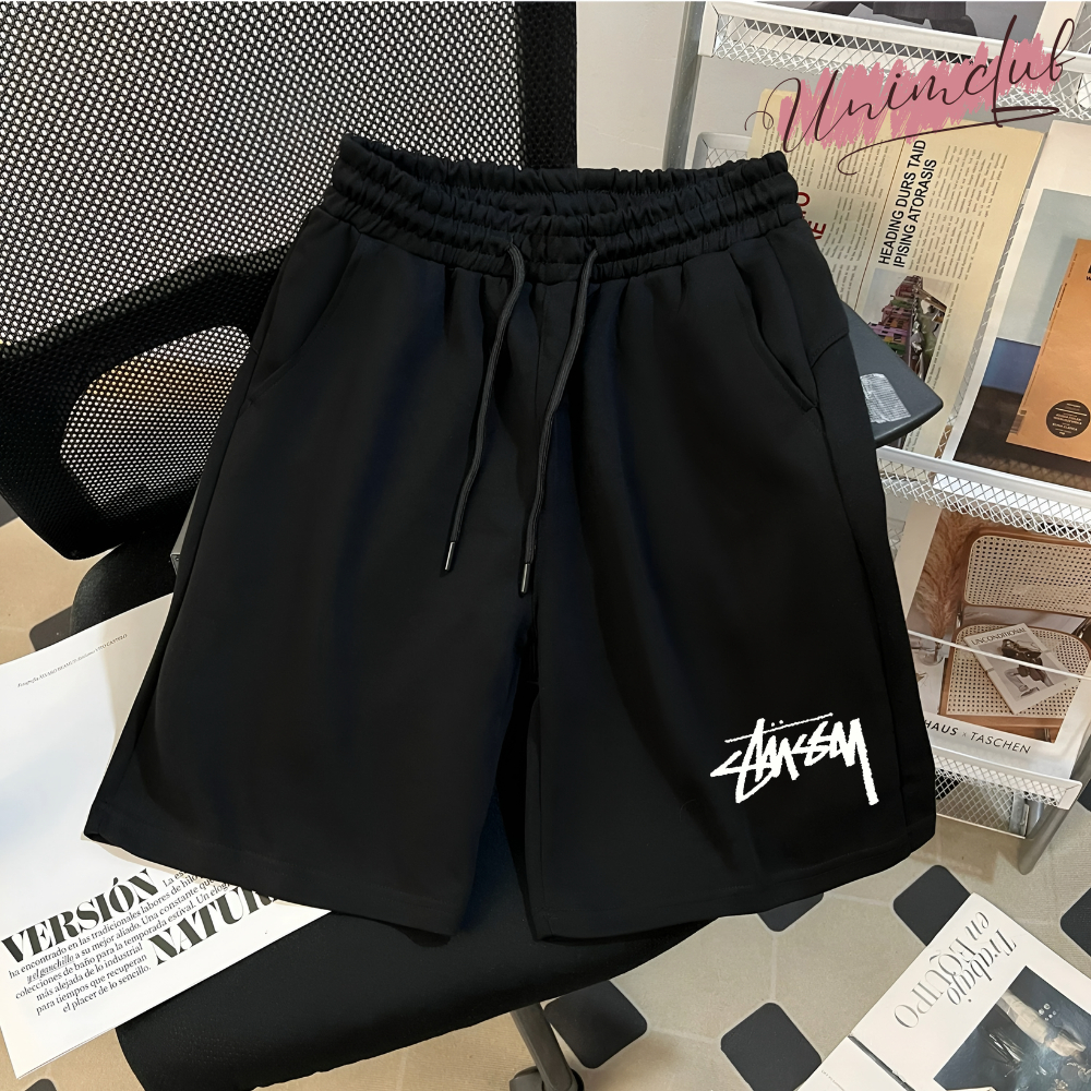 Quần Short Stusssy Chất Liệu Cotton 2 Da Cao Cấp Form Unisex Nam Nữ QN02