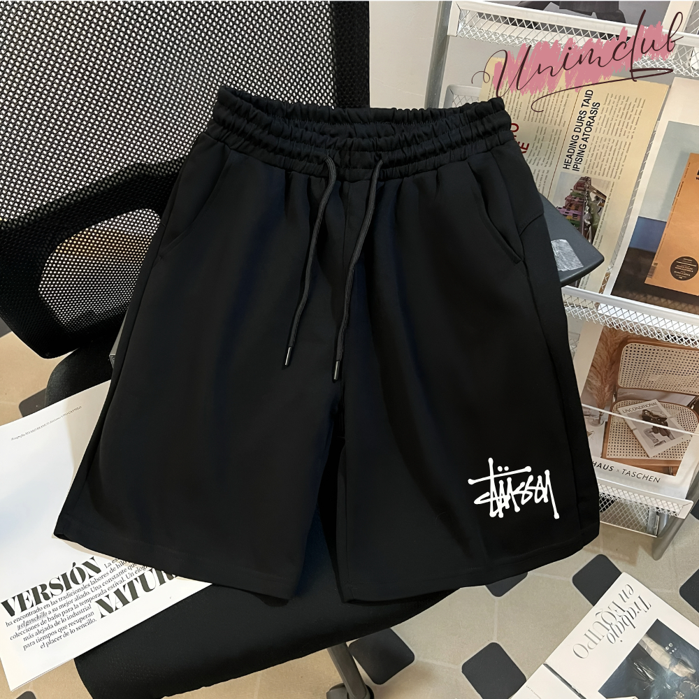 Quần Short Stusssy Chất Liệu Cotton 2 Da Cao Cấp Form Unisex Nam Nữ QN02