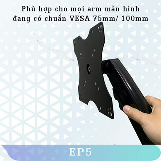 PAD VESA - EP5 - Bộ mở rộng VESA 20x20cm 200x200mm - VESA Adapter - Dành cho màn hình có lỗ ốc 20cm - Bộ Kit VESA
