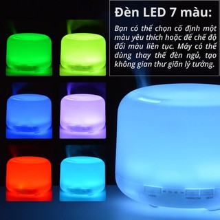 Máy Khuếch Tán Tinh Dầu Điều Khiển Từ Xa, Led 7 Màu, Máy Bù Ẩm, Đuổi Muỗi, Thơm Phòng Ngủ Ngon
