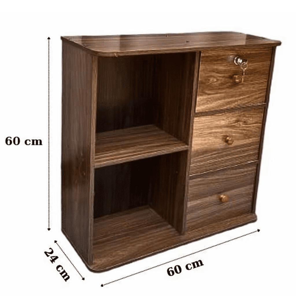 Tủ Để Đầu Giường 5 Ngăn Gỗ MDF Cao Cấp - Tab Đầu Giường Sang Trọng Bề Mặt Phủ Melamine Chống Ẩm Mốc