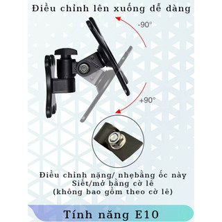 #CY01 #E10 Giá Treo Màn Hình Máy Tính 14''- 32''Inch Xoay Đa Năng [Hợp Kim Nhôm]