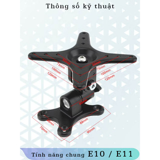 #CY01 #E10 Giá Treo Màn Hình Máy Tính 14''- 32''Inch Xoay Đa Năng [Hợp Kim Nhôm]