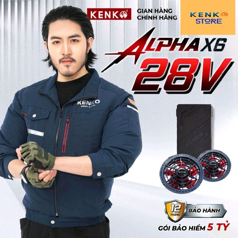 [KENKO STORE] Áo điều hòa KENKO 28V ALPHA X6. Hàng mới 2026 nhà Kenko. Bảo hành 12 tháng!