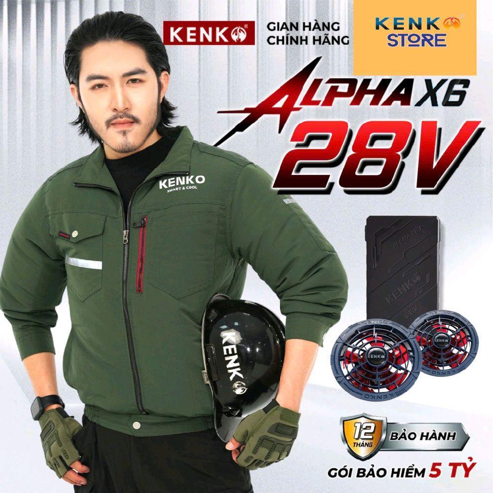 [KENKO STORE] Áo điều hòa KENKO 28V ALPHA X6. Hàng mới 2026 nhà Kenko. Bảo hành 12 tháng!