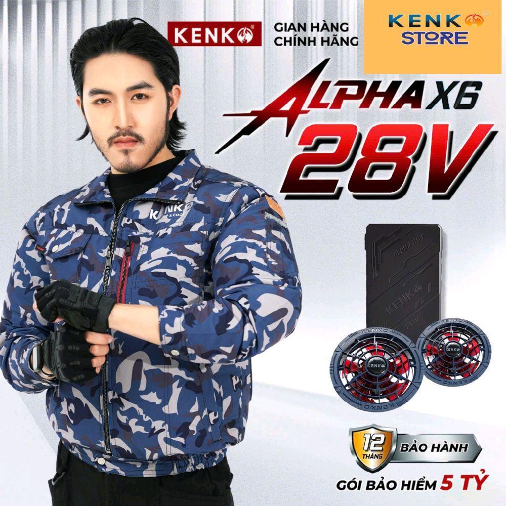 [KENKO STORE] Áo điều hòa KENKO 28V ALPHA X6. Hàng mới 2026 nhà Kenko. Bảo hành 12 tháng!