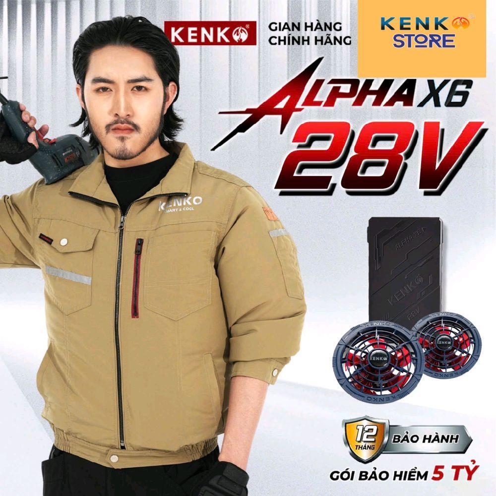[KENKO STORE] Áo điều hòa KENKO 28V ALPHA X6. Hàng mới 2026 nhà Kenko. Bảo hành 12 tháng!