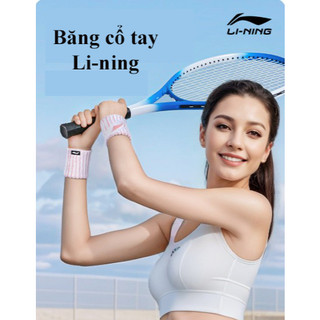 Băng cổ tay Li-Ning thể thao, thấm hút mồ hôi, bảo vệ cổ tay