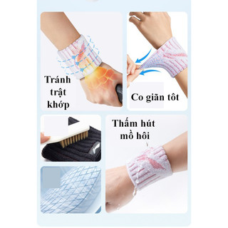 Băng cổ tay Li-Ning thể thao, thấm hút mồ hôi, bảo vệ cổ tay