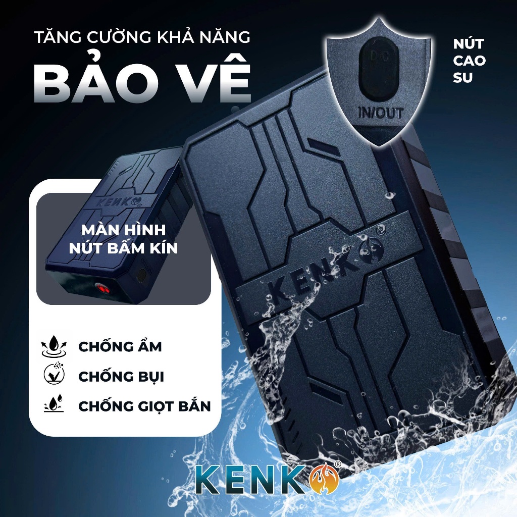 [KENKO STORE] Bộ phụ kiện KENKO ALPHA X5 22V PRO.Bảo hành 12 tháng Tặng kèm 2 chổi vệ sinh quạt