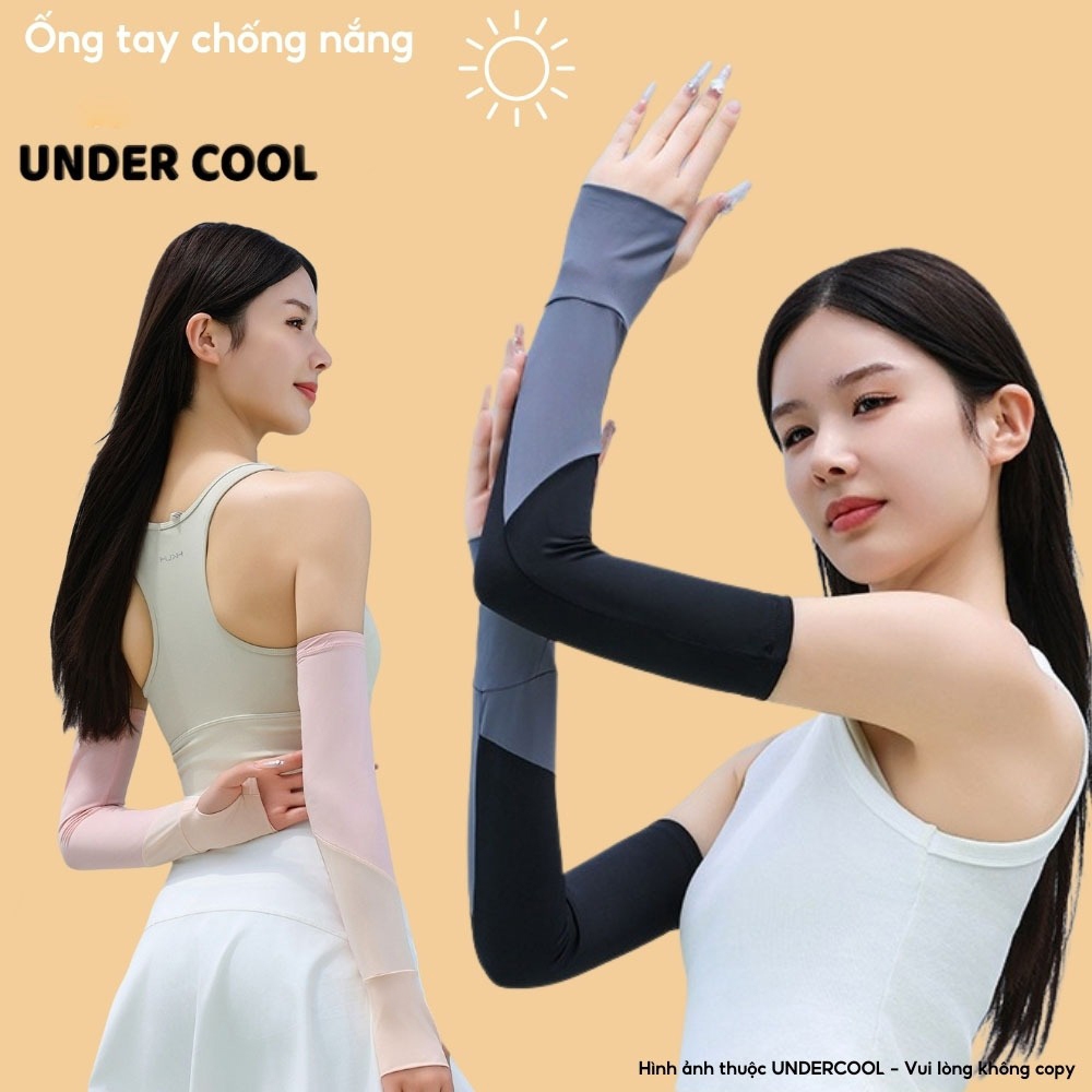 Găng Ống Tay Chống Nắng  Cao Cấp UNDERCOOL, Găng tay bao tay chống nắng, Phối mầu chống nắng OT04