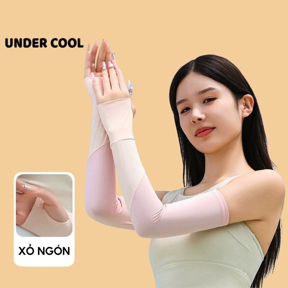 Găng Ống Tay Chống Nắng  Cao Cấp UNDERCOOL, Găng tay bao tay chống nắng, Phối mầu chống nắng OT04