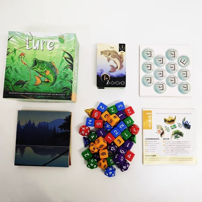 [Luật Việt] Boardgame Lure Thế giới cần thủ