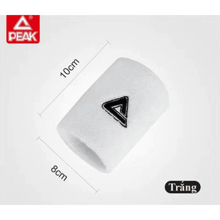 Băng cổ tay PEAK thể thao, thấm hút mồ hôi, bảo vệ cổ tay
