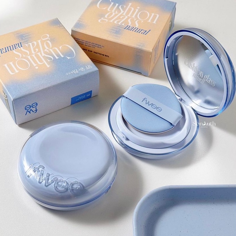 Phấn Nước Cho Lớp Nền Căng Bóng Tự Nhiên Fwee Cushion Glass Natural
