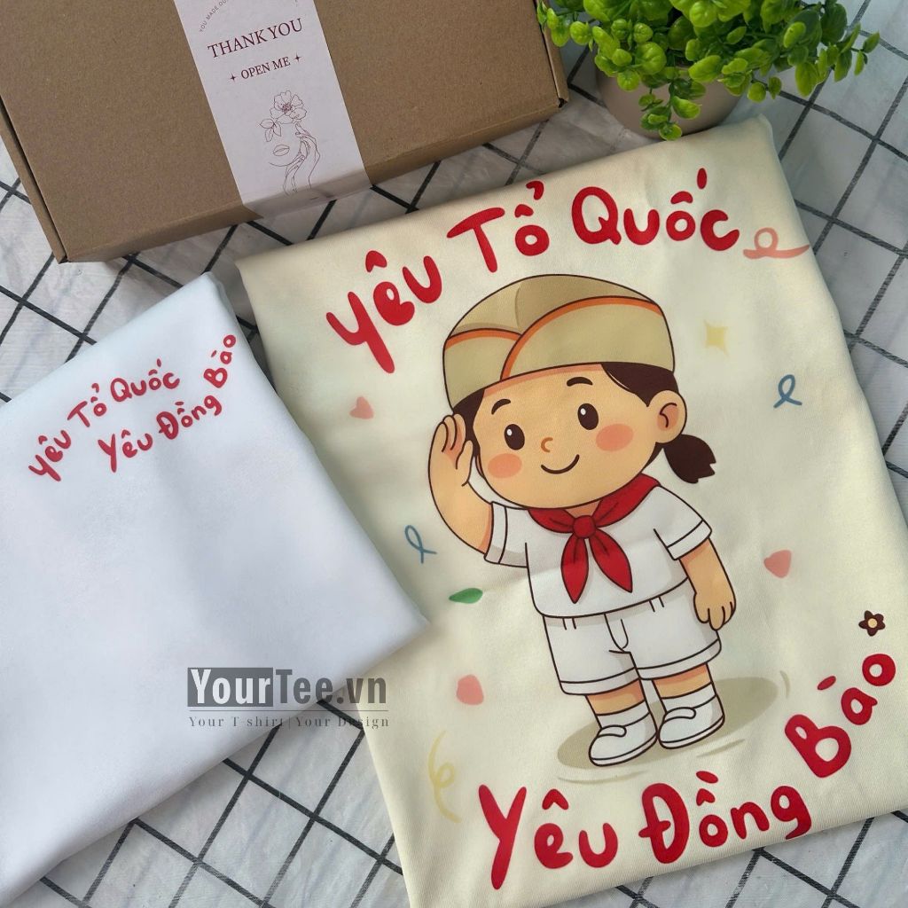 [ÁO THUN YÊU TỔ QUỐC VIỆT NAM] Áo Thun Việt Nam Thấm Hút Mồ Hôi Chất Liệu Cotton 100% 250GSM Thấm Hút Mồ Hôi YTVN2604
