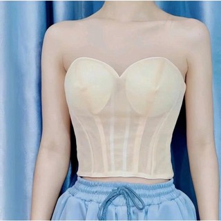 Áo định hình siết eo giúp định hình ngực, áo body nữ, áo nâng ngực nữ -jinndesign