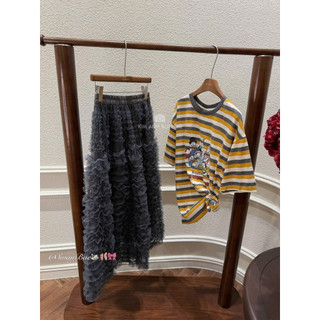 ( Sale ) Áo phông kẻ hoạt hình