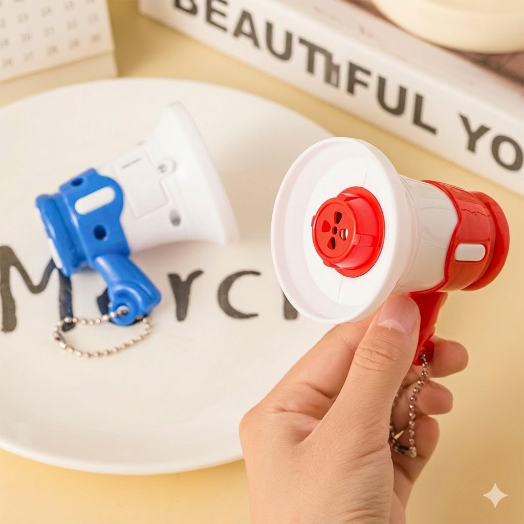 Móc khóa loa mini – Phát nhạc, ghi âm, khuếch đại âm thanh