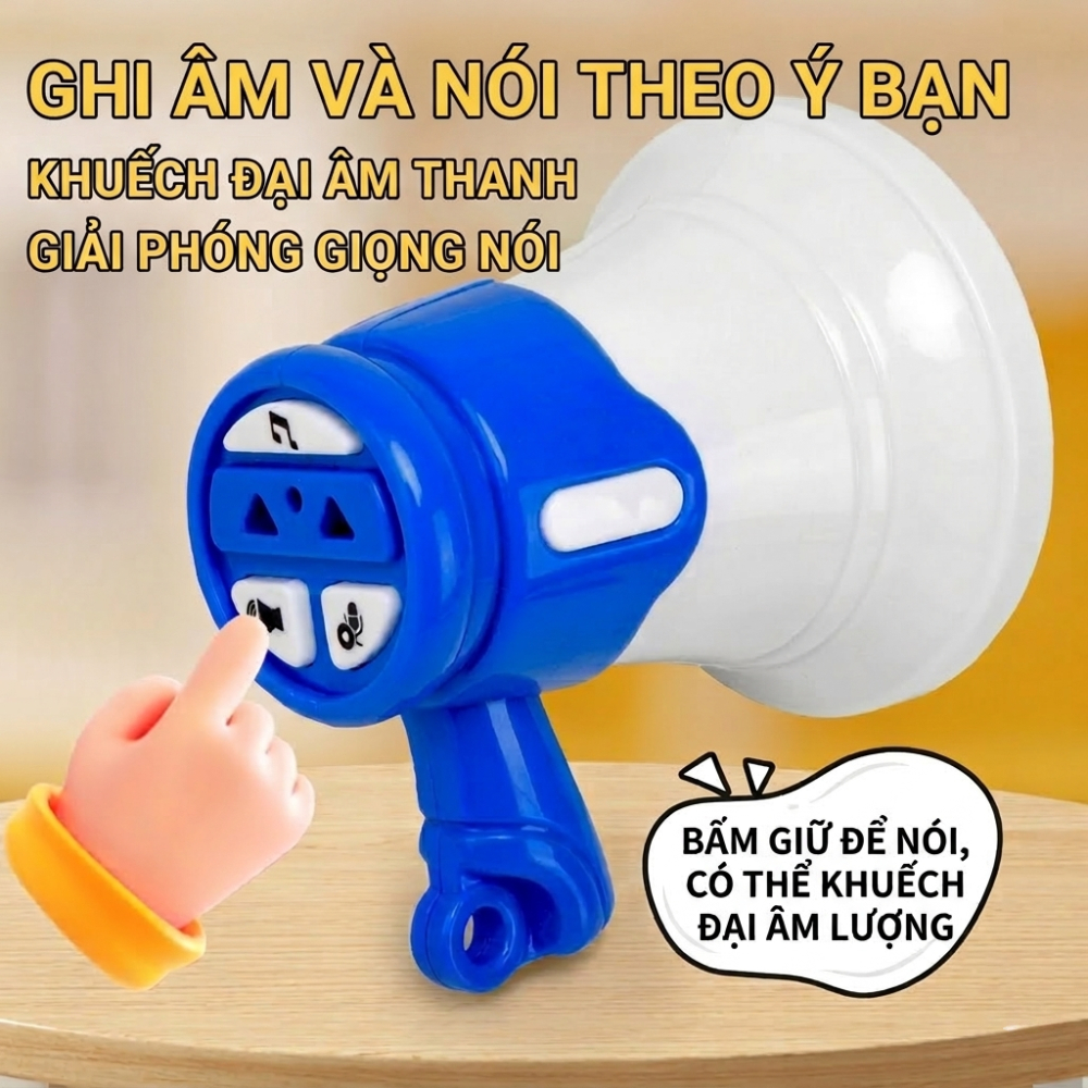 Móc khóa loa mini – Phát nhạc, ghi âm, khuếch đại âm thanh