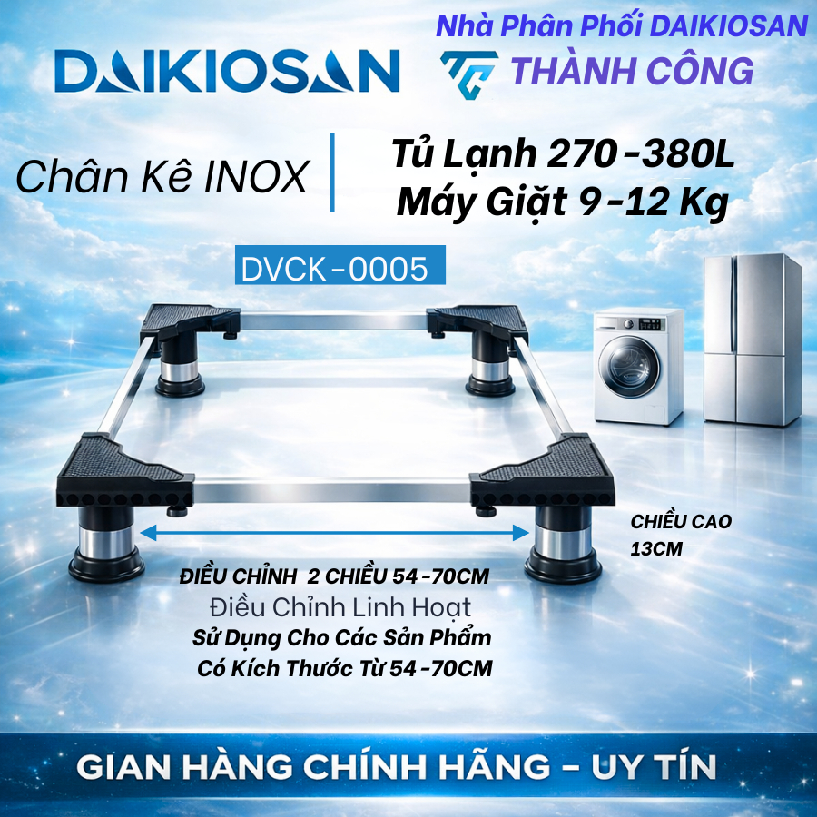 Chân Kê Máy Giặt - Hình ảnh thực tế