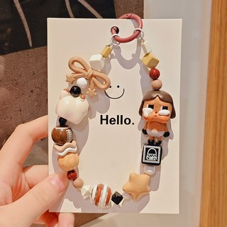 Dây Đeo Điện Thoại Twinkle Vòng Tay Charm Cute Kawaii Hạt Nhựa Hoạt Hình – Phụ Kiện Trang Trí Túi Xách, Điện Thoại
