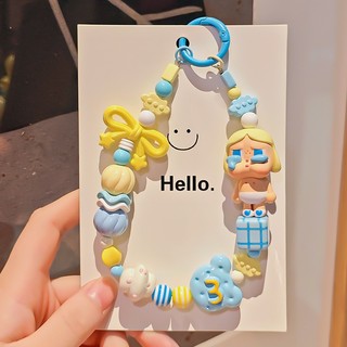 Dây Đeo Điện Thoại Twinkle Vòng Tay Charm Cute Kawaii Hạt Nhựa Hoạt Hình – Phụ Kiện Trang Trí Túi Xách, Điện Thoại