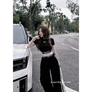 SET ÁO CRT MIX QUẦN ỐNG XUÔNG BAD HOT HIT