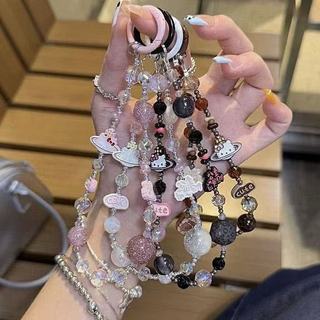 Dây Treo Điện Thoại Nhân Vật Kitty Dễ Thương Sang Trọng Móc Khoá Balo Túi Sách