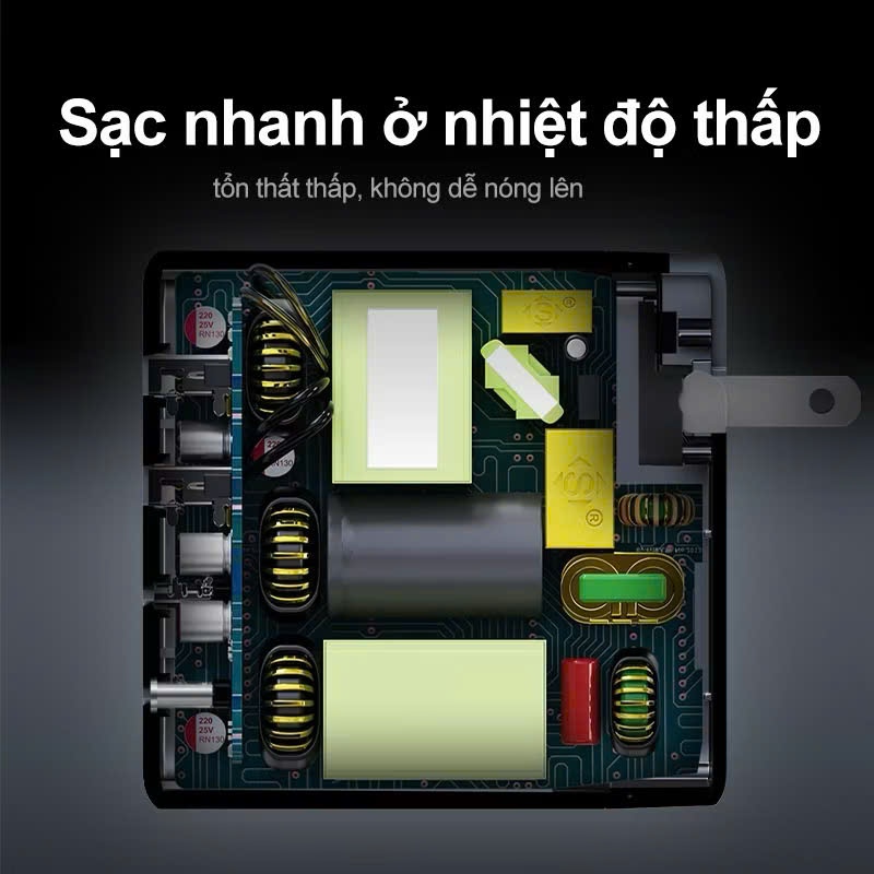 cục sạc nhanh LAVAJ 20W 30W 45W 65W Tích Hợp PD 3.0, QC 4.0 nhỏ gọn cho MacBook Pro/Air, iPhone 14 13 12 Samsung oppo