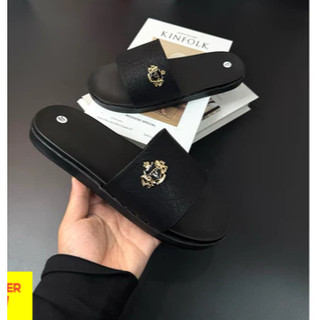[Khâu quai Xuyên Đế]Dép lê Nam Nữ quai Da cao cấp- Đế Khâu Quai Cao Su Dẻo Size 36-44.