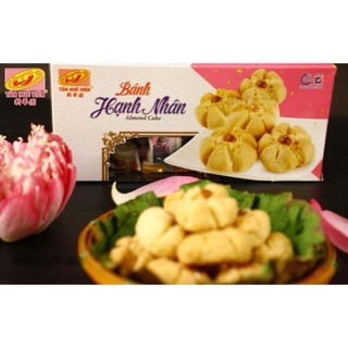 Bánh bột đậu hay gọi là bánh hạnh nhân Tân Huê Viên thơm ngon,giòn béo,uy tín,giá rẻ.Sản phẩm an toàn chất lượng