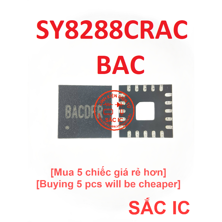 [S43] SY8288CRAC Sy8288C 8288 BAC ic nguồn trên bo mạch - Mới nguyên ...