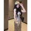 Áo babytee ren hoa nổi
