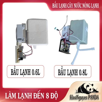 Bầu lạnh cây nước nóng lạnh 0,6l 0,8lit độ lạnh 8-10 dộ đã có mạch