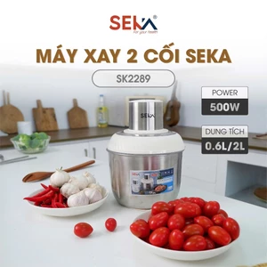 Máy Xay Thịt 2 Cối SEKA SK2289 (Model New) - Hàng Chính Hãng