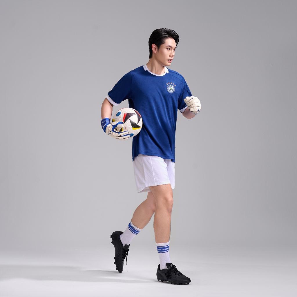 [TẶNG QUẦN SHORT]Áo thun phối bo cổ Exdry Performance World Cup, áo đa năng thể thao bóng đá, áo mặc hàng ngày COOLMATE