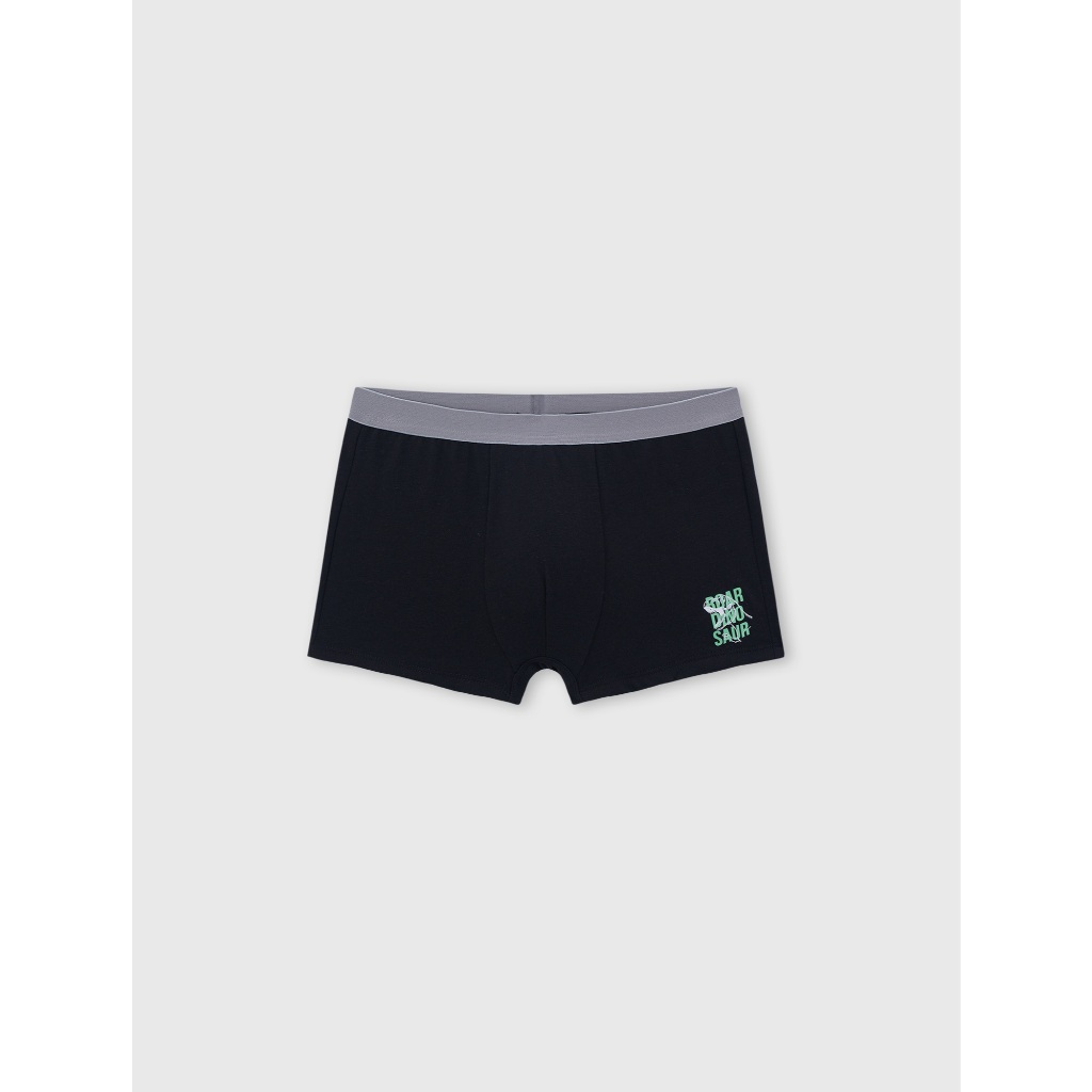 Combo 3 quần sịp đùi bé trai CANIFA quần lót mix màu chất liệu cotton pha mềm mại 2US26A001