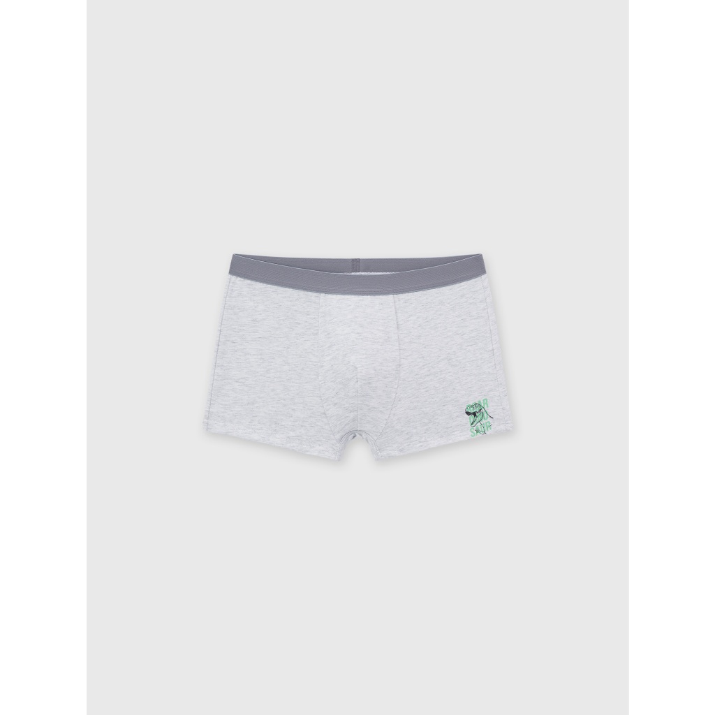 Combo 3 quần sịp đùi bé trai CANIFA quần lót mix màu chất liệu cotton pha mềm mại 2US26A001
