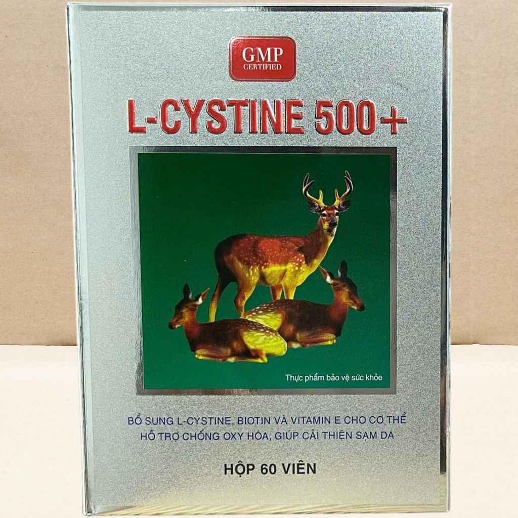 L Cystine 500+ Xanh Lá - Pháp Âu - Sanco - Vitamin Chữa Lành