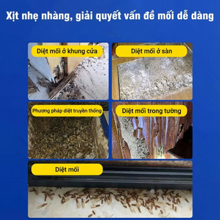 🐜10 năm không mối mọt, bảo vệ ngôi nhà an toàn!🐜BAO Bình xịt diệt mối Chai xịt diệt mối Diệt mối tận gốc Diệt côn trùng