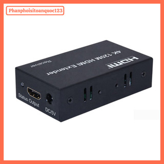 Bộ Nối Dài HDMI Qua Cáp Mạng LAN 120M – HDMI Extender 120M Full HD 1080P Kèm Nguồn