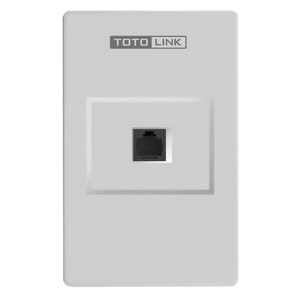 [Hỏa Tốc] Ổ cắm mạng RJ45 âm tường TOTOLINK WET01&WCT01 – Ổ cắm LAN Ethernet, wall plate internet, dùng cho modem router