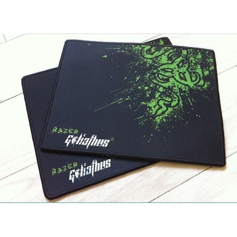 Lót Chuột Razer 20×25 Viền May Chống Trượt Bề Mặt Mịn Di Chuột Mượt Cho Laptop PC Gaming HALU TECH