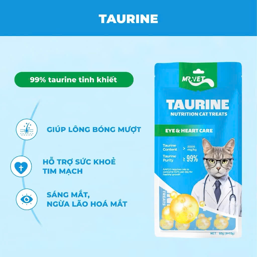 Súp Thưởng Cho Mèo MR.VET 4 Thanh – Snack Mèo Dạng Súp, Mềm Dễ Ăn, Bổ Sung Độ Ẩm, Cho Mèo Từ 4 Tháng