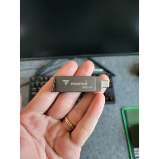 USB 3.0 OTG PHANTOM PU01 dung lượng 128GB Cổng USB và TypeC cho Máy Tính / Điện Thoại - Vỏ Kim Loại