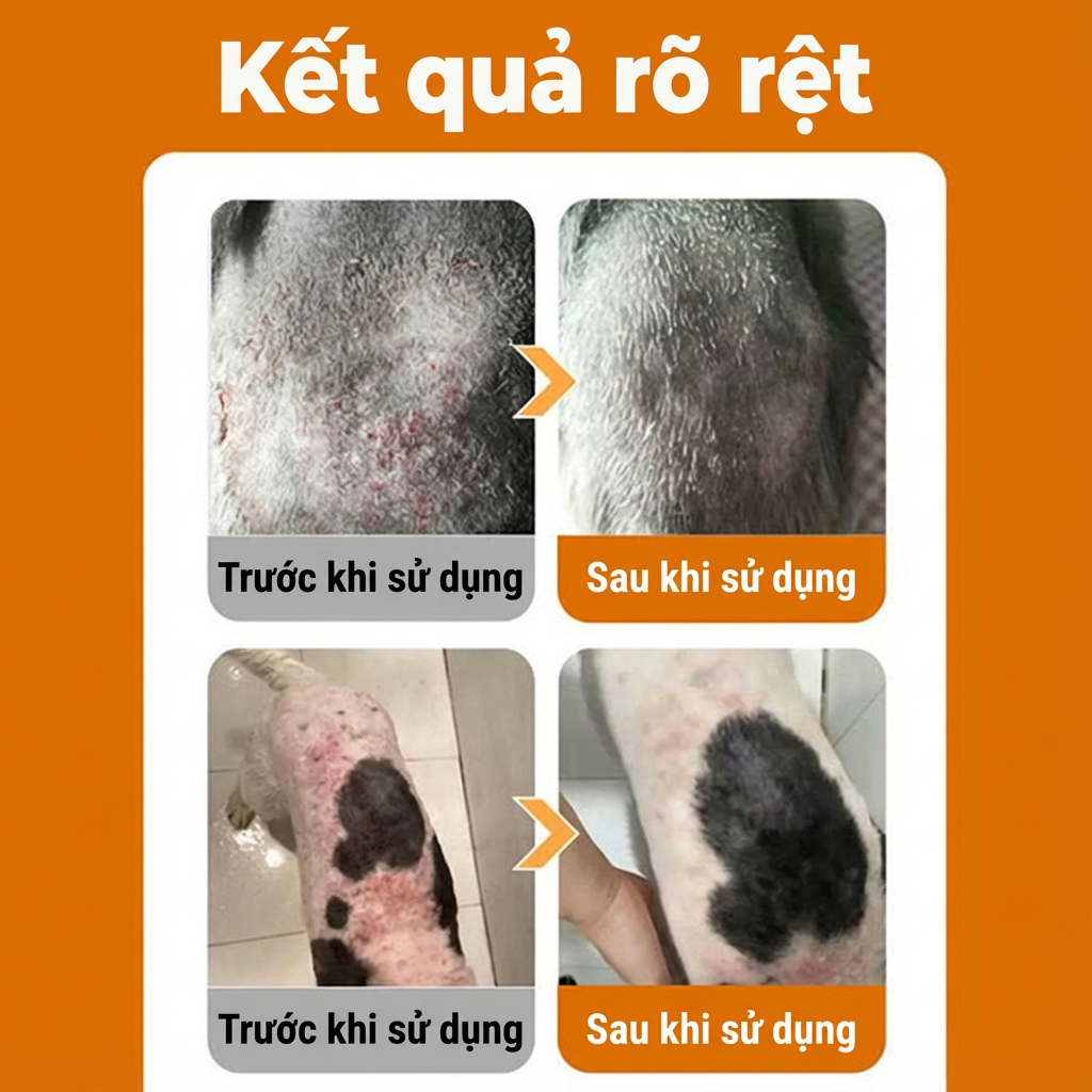M1T1 thuốc trị nấm mèo - thuốc trị nấm cho mèo 500ml, sạch nấm dịu nhẹ
