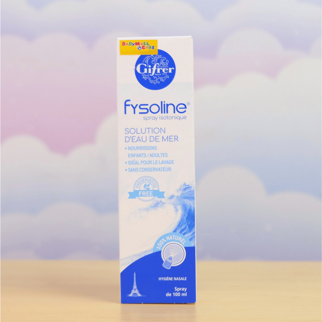 Dung Dịch Xịt Mũi Fysoline Isotonic Spray 100ml Làm Sạch Giữ Ẩm Mũi Cho Bé & Người Lớn|Babymall&Care