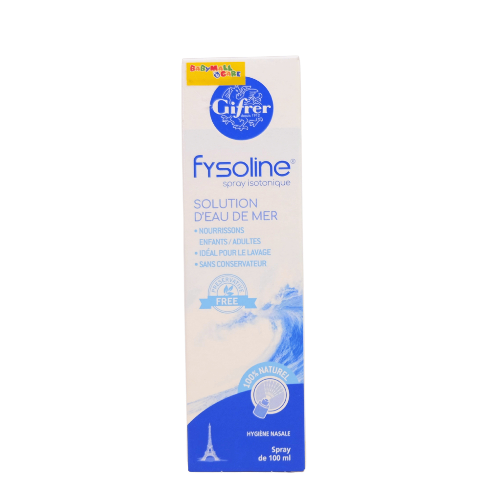Dung Dịch Xịt Mũi Fysoline Isotonic Spray 100ml Làm Sạch Giữ Ẩm Mũi Cho Bé & Người Lớn|Babymall&Care